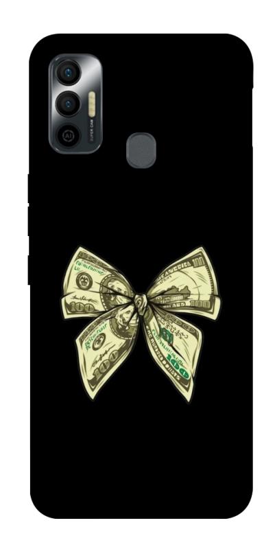 Чехол itsPrint Dollar bant для TECNO Spark 7, деньги, купить оптом с доставкой