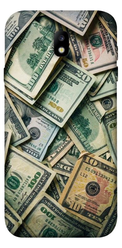 Чохол itsPrint Dollars для Samsung J730 Galaxy J7 (2017), гроші, купити оптом з доставкою