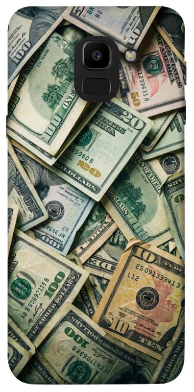 Чохол itsPrint Dollars для Samsung J600F Galaxy J6 (2018), гроші, купити оптом з доставкою