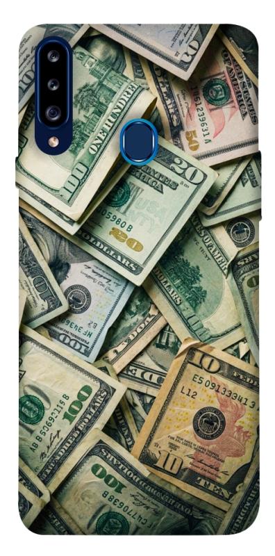 Чехол itsPrint Dollars для Samsung Galaxy A20s, деньги, купить оптом с доставкой