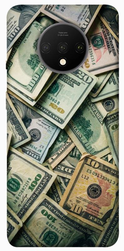 Чехол itsPrint Dollars для OnePlus 7T, деньги, купить оптом с доставкой