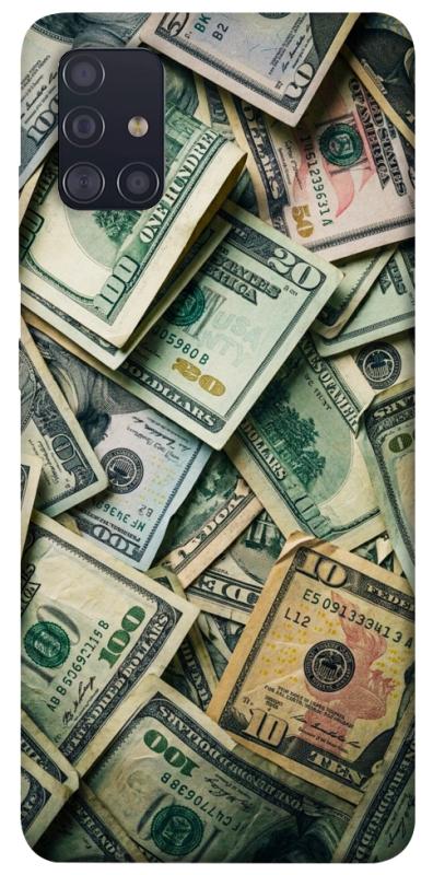 Чохол itsPrint Dollars для Samsung Galaxy A51, гроші, купити оптом з доставкою