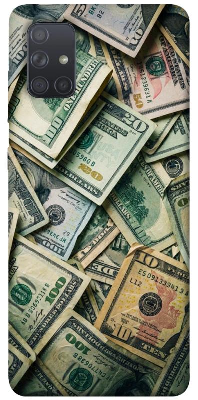 Чохол itsPrint Dollars для Samsung Galaxy A71, гроші, купити оптом з доставкою