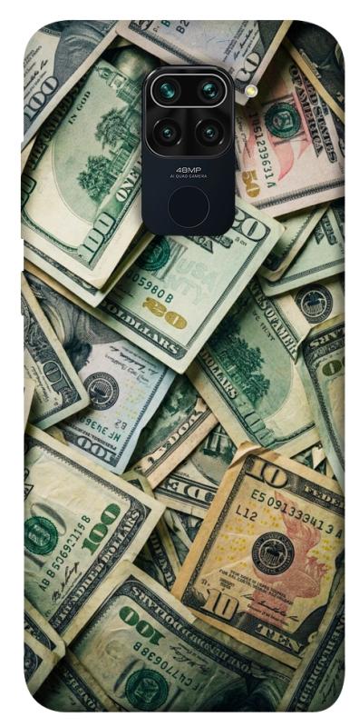 Чехол itsPrint Dollars для Xiaomi Redmi Note 9 / Redmi 10X, деньги, купить оптом с доставкой