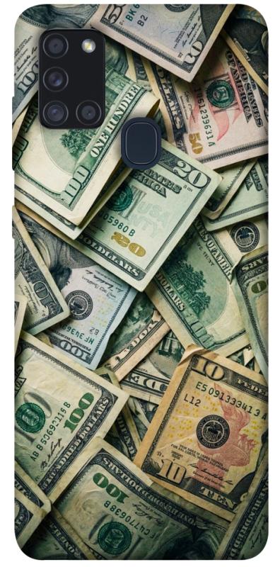 Чохол itsPrint Dollars для Samsung Galaxy A21s, гроші, купити оптом з доставкою