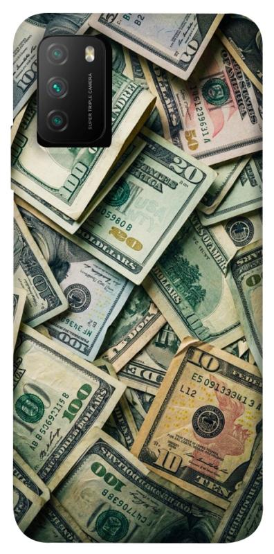 Чохол itsPrint Dollars для Xiaomi Poco M3, гроші, купити оптом з доставкою