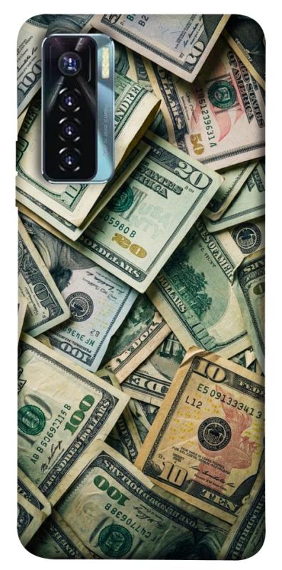 Чохол itsPrint Dollars для TECNO Camon 17 Pro, гроші, купити оптом з доставкою