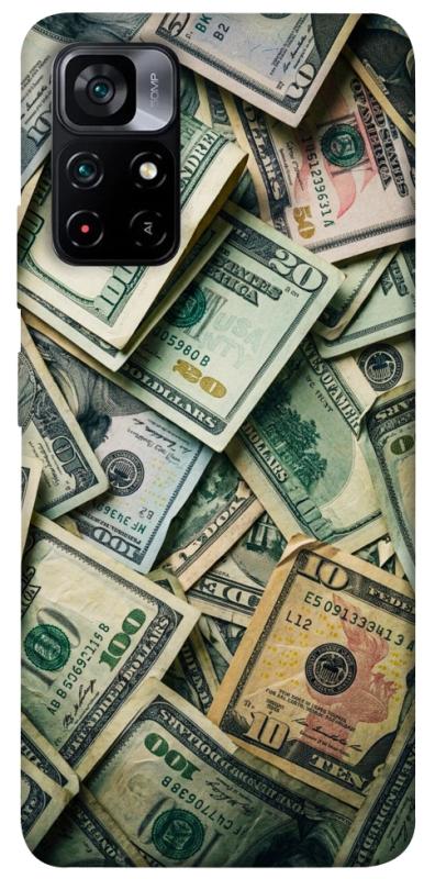 Чохол itsPrint Dollars для Xiaomi Poco M4 Pro 5G, гроші, купити оптом з доставкою
