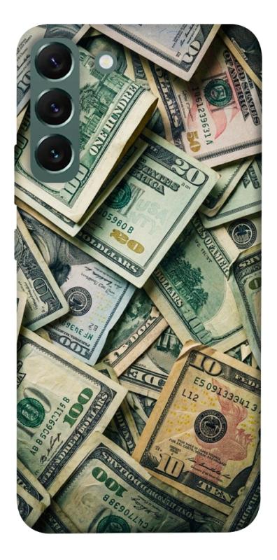Чехол itsPrint Dollars для Samsung Galaxy S22+, деньги, купить оптом с доставкой