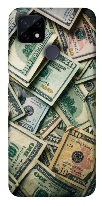 Чохол itsPrint Dollars для Realme C21Y, гроші, купити оптом з доставкою