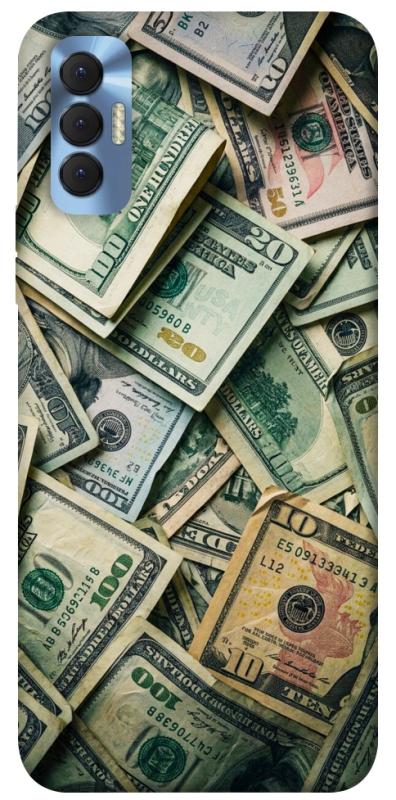 Чохол itsPrint Dollars для TECNO Spark 8P, гроші, купити оптом з доставкою