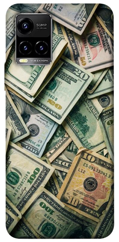 Чехол itsPrint Dollars для Vivo Y21 / Y33s, деньги, купить оптом с доставкой