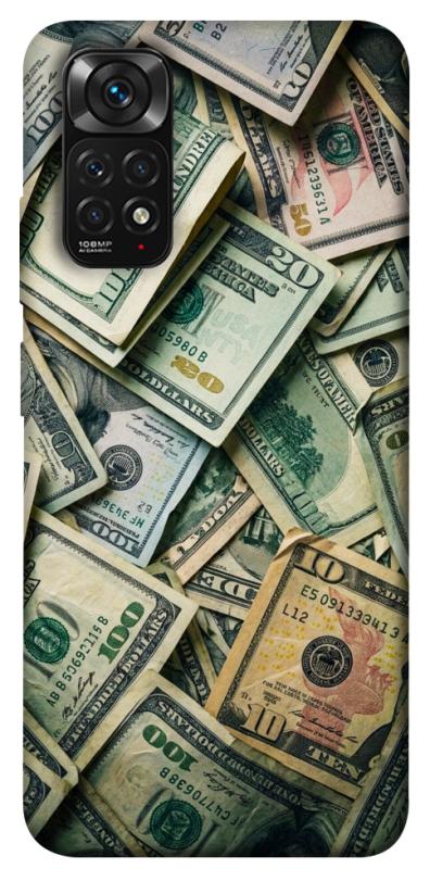 Чохол itsPrint Dollars для Xiaomi Redmi Note 11 (Global) / Note 11S, гроші, купити оптом з доставкою