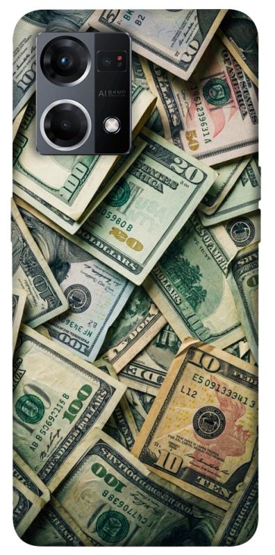 Чохол itsPrint Dollars для Oppo Reno 7 4G, гроші, купити оптом з доставкою