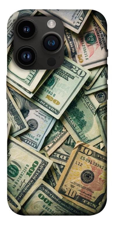 Чохол itsPrint Dollars для Apple iPhone 14 Pro (6.1"), гроші, купити оптом з доставкою