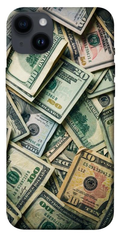 Чохол itsPrint Dollars для Apple iPhone 14 Plus (6.7"), гроші, купити оптом з доставкою