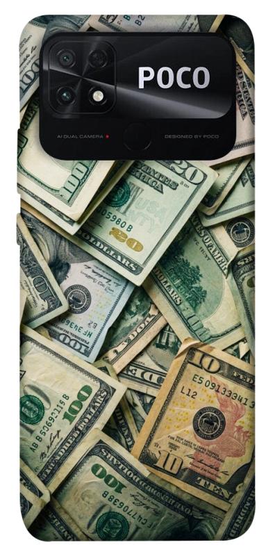 Чохол itsPrint Dollars для Xiaomi Poco C40, гроші, купити оптом з доставкою