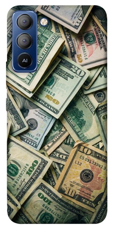 Чохол itsPrint Dollars для TECNO Pop 5 LTE, гроші, купити оптом з доставкою