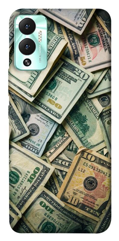 Чохол itsPrint Dollars для Infinix Hot 12 Play, гроші, купити оптом з доставкою