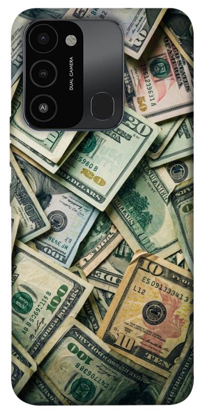 Чохол itsPrint Dollars для Tecno Spark Go 2022 (KG5m), гроші, купити оптом з доставкою