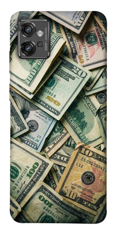 Чохол itsPrint Dollars для Motorola Moto G32, гроші, купити оптом з доставкою