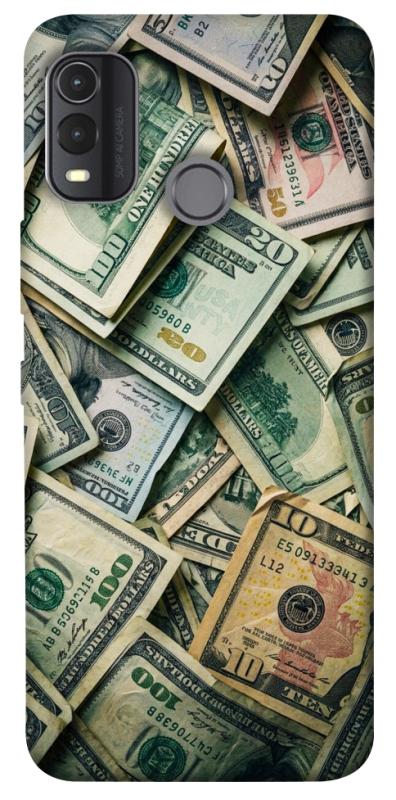 Чохол itsPrint Dollars для Nokia G11 Plus, гроші, купити оптом з доставкою