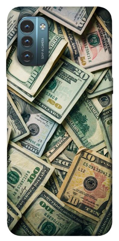 Чехол itsPrint Dollars для Nokia G21, деньги, купить оптом с доставкой