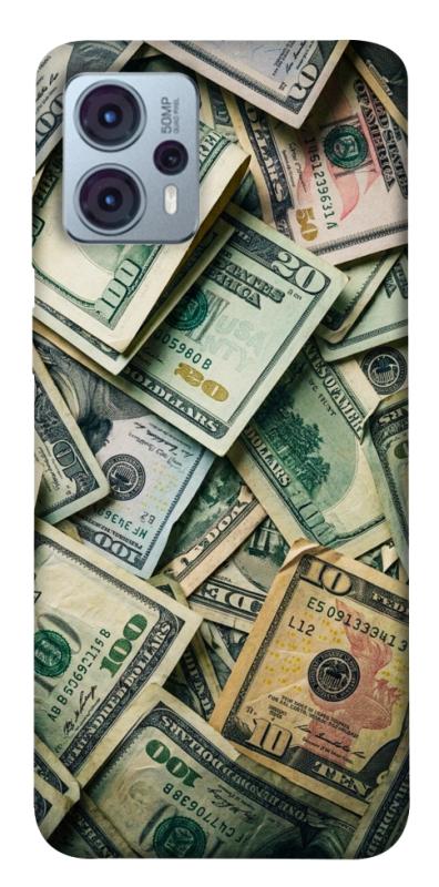 Чохол itsPrint Dollars для Motorola Moto G23, гроші, купити оптом з доставкою