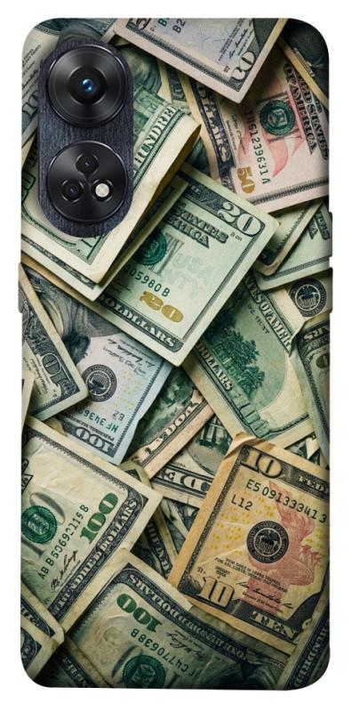 Чехол itsPrint Dollars для Oppo Reno 8 T 4G, деньги, купить оптом с доставкой