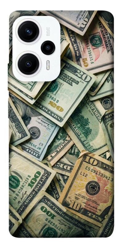 Чохол itsPrint Dollars для Xiaomi Poco F5 / Note 12 Turbo, гроші, купити оптом з доставкою