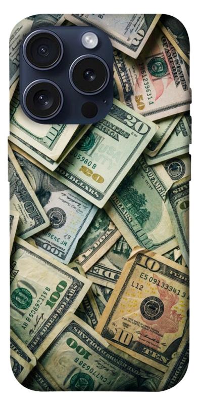 Чохол itsPrint Dollars для Apple iPhone 15 Pro (6.1"), гроші, купити оптом з доставкою
