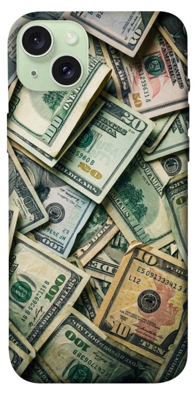 Чохол itsPrint Dollars для Apple iPhone 15 Plus (6.7"), гроші, купити оптом з доставкою