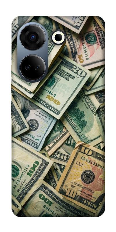 Чехол itsPrint Dollars для TECNO Camon 20 Pro (CK7n), деньги, купить оптом с доставкой