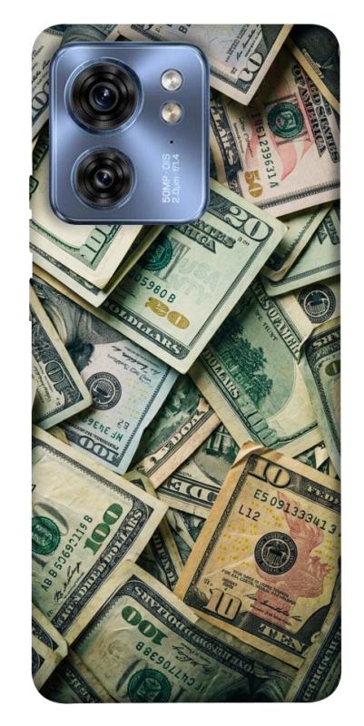 Чехол itsPrint Dollars для Motorola Edge 40, деньги, купить оптом с доставкой