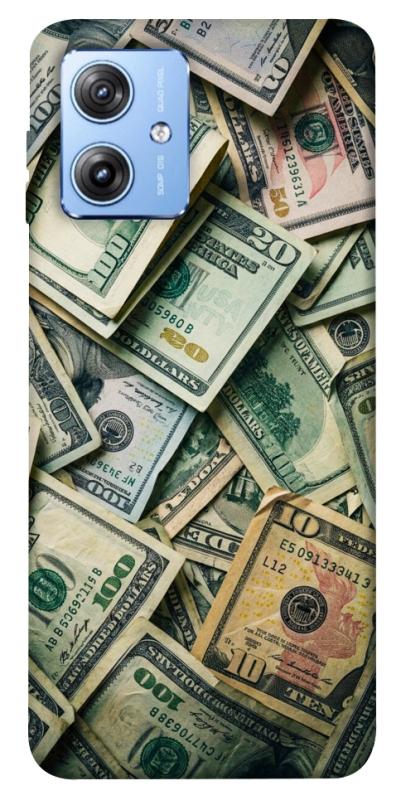 Чехол itsPrint Dollars для Motorola Moto G84, деньги, купить оптом с доставкой