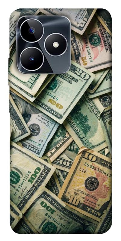 Чехол itsPrint Dollars для Realme C53, деньги, купить оптом с доставкой