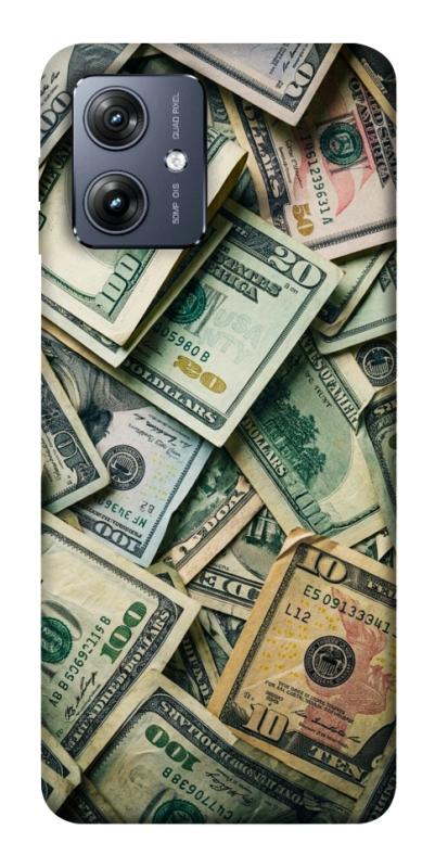Чехол itsPrint Dollars для Motorola Moto G54, деньги, купить оптом с доставкой
