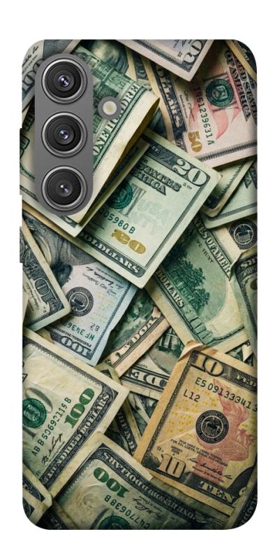 Чехол itsPrint Dollars для Samsung Galaxy S24+, деньги, купить оптом с доставкой