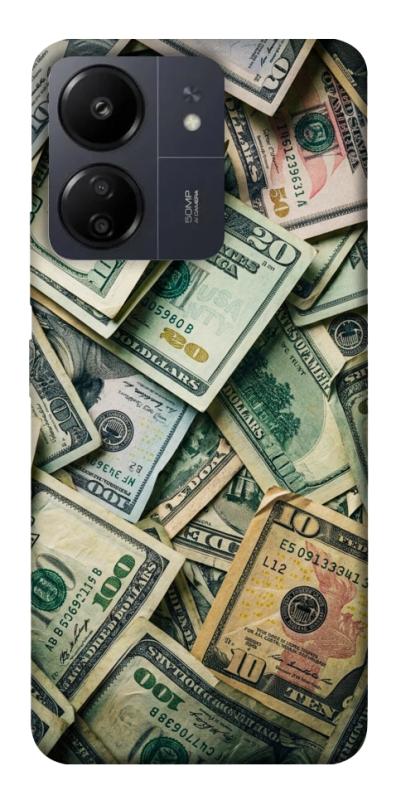Чехол itsPrint Dollars для Xiaomi Redmi 13C, деньги, купить оптом с доставкой