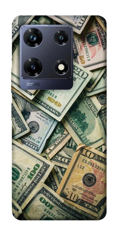 Чехол itsPrint Dollars для Infinix Note 30 Pro, деньги, купить оптом с доставкой