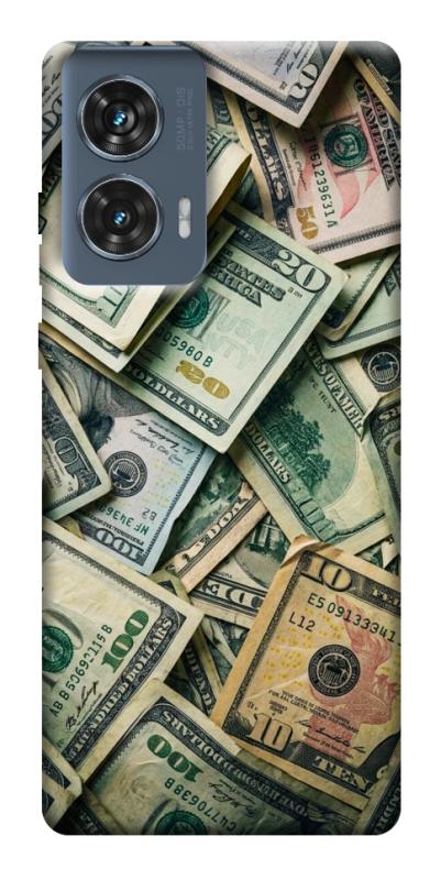 Чехол itsPrint Dollars для Motorola Edge 50 Fusion, деньги, купить оптом с доставкой