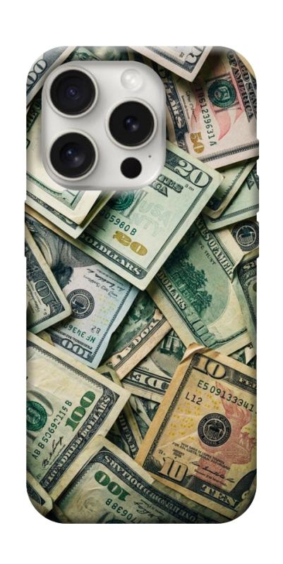 Чехол itsPrint Dollars для Apple iPhone 16 Pro Max (6.9"), деньги, купить оптом с доставкой
