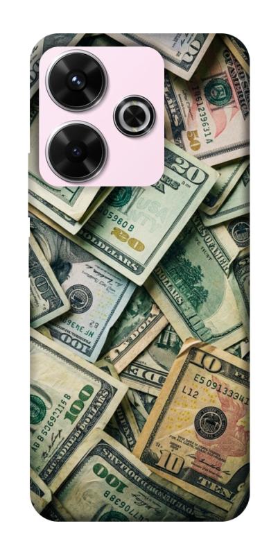 Чехол itsPrint Dollars для Xiaomi Redmi 13 4G / Poco M6 4G, деньги, купить оптом с доставкой