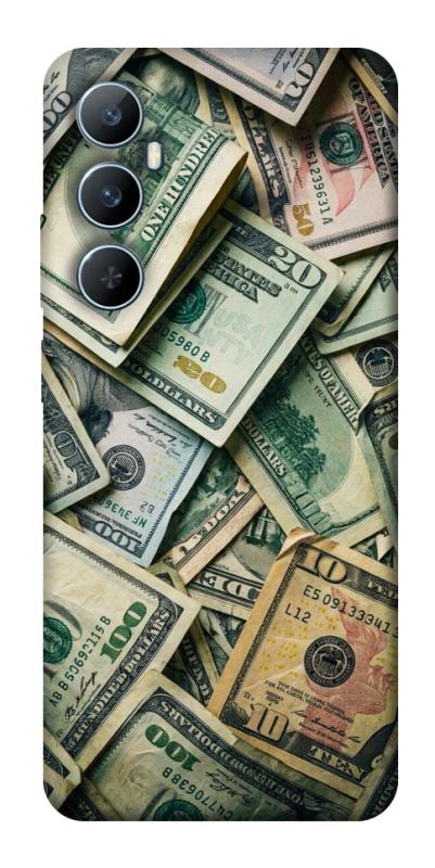 Чехол itsPrint Dollars для Realme C65 4G, деньги, купить оптом с доставкой