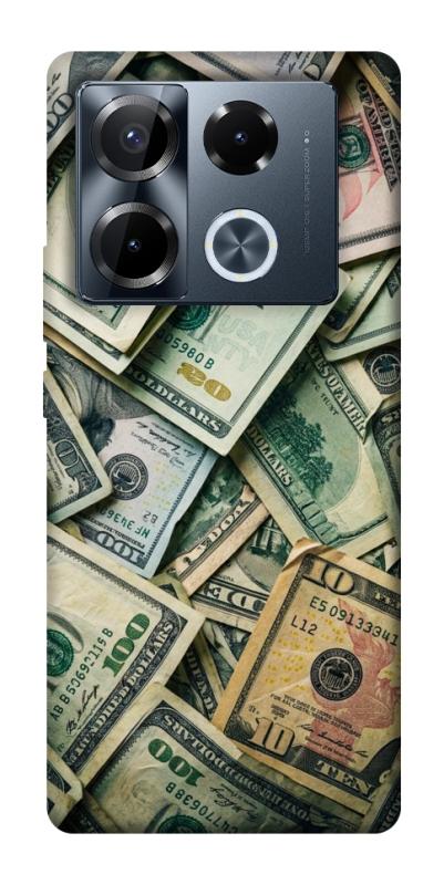 Чехол itsPrint Dollars для Infinix Note 40 Pro 4G, деньги, купить оптом с доставкой