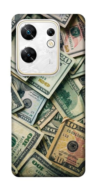 Чехол itsPrint Dollars для Infinix Zero 30 4G, деньги, купить оптом с доставкой