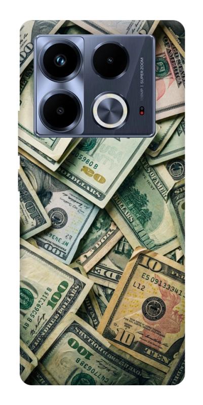 Чехол itsPrint Dollars для Infinix Note 40 4G, деньги, купить оптом с доставкой