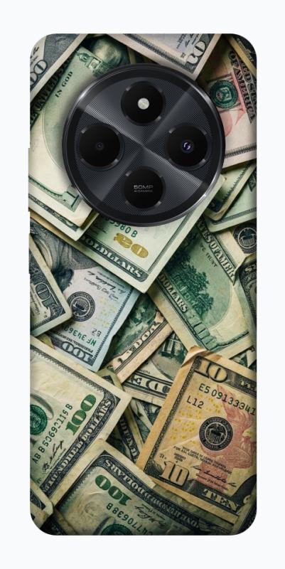 Чехол itsPrint Dollars для Xiaomi Redmi 14C / Poco C75, деньги, купить оптом с доставкой