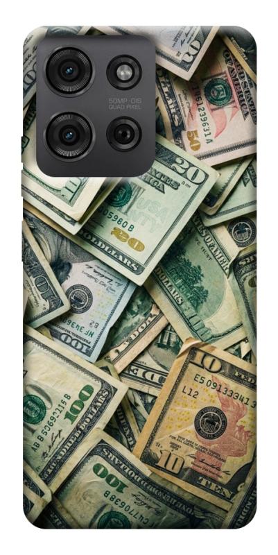 Чехол itsPrint Dollars для Motorola Moto G75 5G, деньги, купить оптом с доставкой