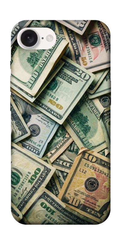 Чехол itsPrint Dollars для Apple iPhone 16e (6.1"), деньги, купить оптом с доставкой